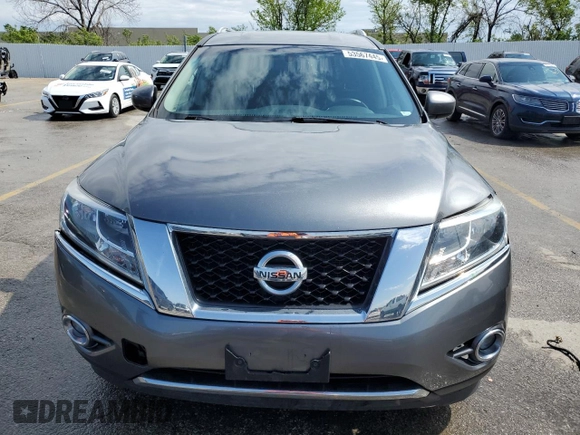 2016 Nissan Pathfinder SV с VIN 5N1AR2MM3GC622258, выставлен на аукционе Copart как лот 53567445 с пробегом 142 021 миль миль и Списание • Salvage title. История ставок и продаж доступна на DreamBid. Изображение 5.
