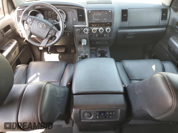 2021 Toyota Sequoia TRD Sport with VIN 5TDCY5B12MS184563, listed as a Copart auction lot 69412933 with 24,110 mi miles. Bid and sale history available at carsss.com. Image 8.