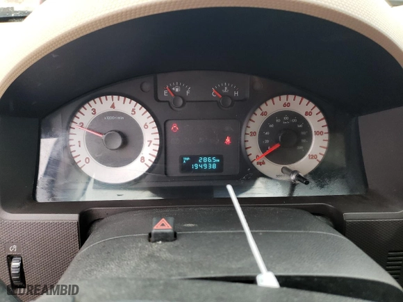 2008 Mazda Tribute ES with VIN 4F2CZ061X8KM26281, listed as a Copart auction lot 43795375 with 194,938 mi miles and Salvage Title. Bid and sale history available at carsss.com. Image 9.