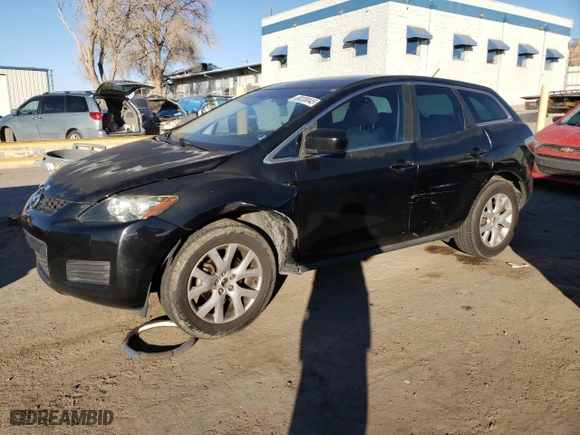2008 Mazda CX-7 Sport with VIN JM3ER293480189288, listed as a Copart auction lot 89209045 with 218,382 mi miles and Salvage Title. Bid and sale history available at carsss.com. Image 1.