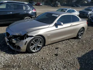 2016 BMW 4 Series 435i xDrive with VIN WBA3T7C57G5A38231, listed as a Copart auction lot 88746355 with 80,349 mi miles and Salvage Title. Bid and sale history available at carsss.com. Image 1.