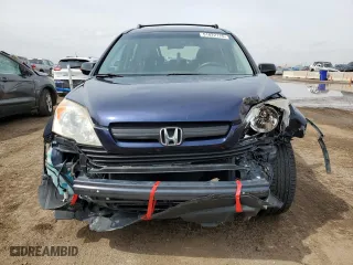 2007 Honda CR-V LX with VIN JHLRE48317C097364, listed as a Copart auction lot 51022175 with 163,372 mi miles and Salvage Title. Bid and sale history available at carsss.com. Image 5.