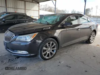 2014 Buick LaCrosse Premium I with VIN 1G4GD5G31EF160629, listed as a Copart auction lot 45976635 with 198,791 mi miles and Salvage Title. Bid and sale history available at carsss.com. Image 1.