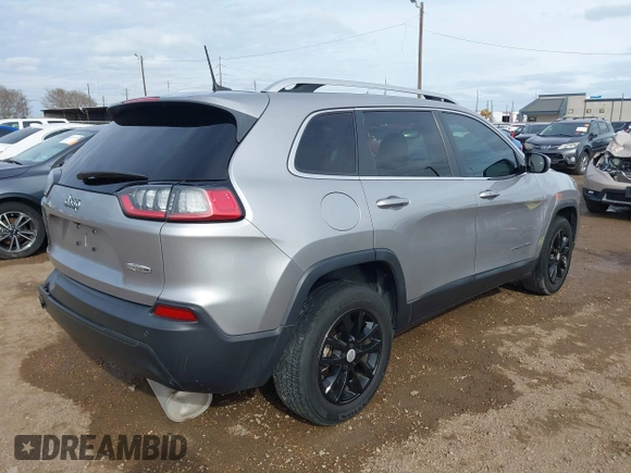 2021 Jeep Cherokee Altitude with VIN 1C4PJLLB7MD134707, listed as a IAAI auction lot 41368893 with 47,797 mi miles. Bid and sale history available at carsss.com. Image 4.