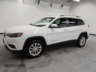 2019 Jeep Cherokee Latitude z VIN 1C4PJMCB1KD393132, wystawiony jako Copart lot #59351445 z przebiegiem 48 349 mil mil oraz Czysty tytuł • Clean title. Historia ofert i sprzedaży dostępna na DreamBid. Obrazek 1.