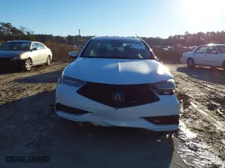 2018 Acura TLX with VIN 19UUB1F38JA010436, listed as a IAAI auction lot 41427102 with 116,912 mi miles. Bid and sale history available at carsss.com. Image 12.