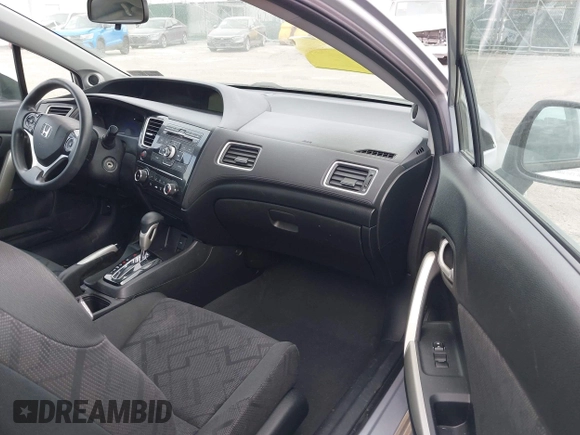 2013 Honda Civic Cpe LX with VIN 2HGFG3B58DH519509, listed as a IAAI auction lot 42056018 with 80,453 mi miles. Bid and sale history available at carsss.com. Image 5.