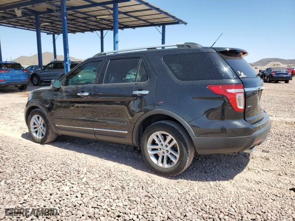 2015 Ford Explorer XLT with VIN 1FM5K7D81FGA87105, listed as a Copart auction lot 51806375 with 98,497 mi miles and Salvage Title. Bid and sale history available at carsss.com. Image 2.