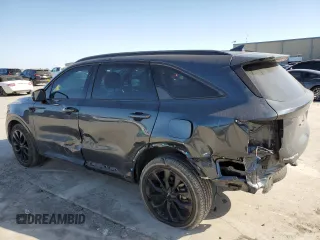 2023 Kia Sorento SX z VIN 5XYRK4LF9PG215910, wystawiony jako Copart lot #49861025 z przebiegiem 25 007 mil mil oraz Szkoda całkowita • Salvage title. Historia ofert i sprzedaży dostępna na DreamBid. Obrazek 2.