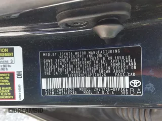 2016 Toyota Corolla L with VIN 5YFBURHE3GP370926, listed as a IAAI auction lot 41816856 with 128,714 mi miles and . Bid and sale history available at DreamBid. Image 9.