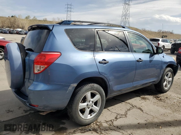 2007 Toyota RAV4 with VIN JTMZD33V875054700, listed as a Copart auction lot 52254525 with 144,337 mi miles and Salvage Title. Bid and sale history available at carsss.com. Image 3.