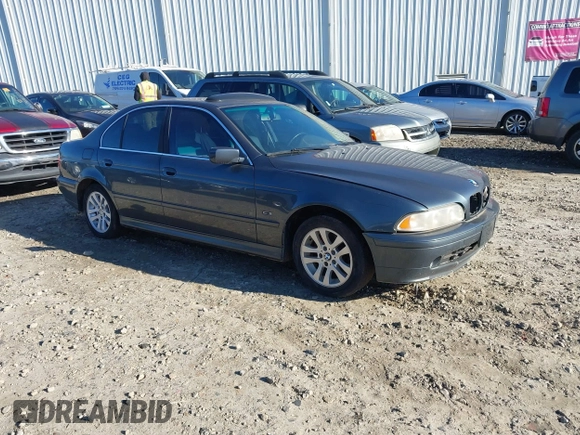 2001 BMW 5 Series 525i with VIN WBADT434X1GX21172, listed as a IAAI auction lot 41736793 with 145,750 mi miles and . Bid and sale history available at DreamBid. Image 1.