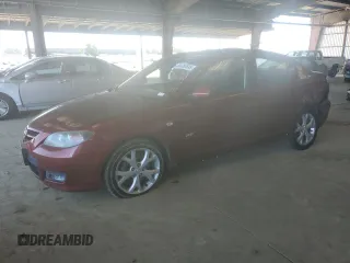 2008 Mazda 3 S Touring with VIN JM1BK324181107746, listed as a Copart auction lot 54760595 with 73,809 mi miles and Salvage Title. Bid and sale history available at DreamBid. Image 1.