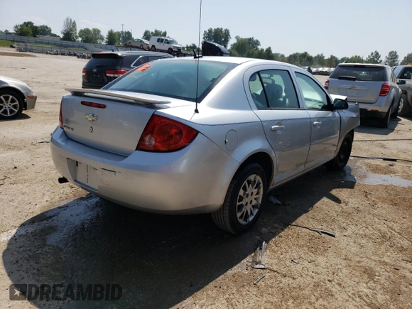 2010 Chevrolet Cobalt 1LT with VIN 1G1AD5F5XA7128224, listed as a Copart auction lot 75728484 with Not Provided miles and Non Repairable. Bid and sale history available at DreamBid. Image 3.