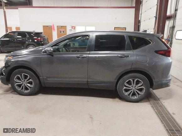 2021 Honda CR-V EX-L with VIN 2HKRW2H87MH673744, listed as a IAAI auction lot 41710643 with 31,700 mi miles. Bid and sale history available at carsss.com. Image 14.