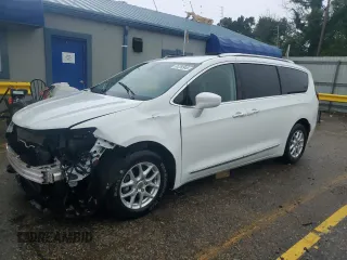 2020 Chrysler Pacifica Touring L with VIN 2C4RC1BG4LR112289, listed as a Copart auction lot 61250945 with 56,050 mi miles and Salvage title. Bid and sale history available at DreamBid. Image 1.