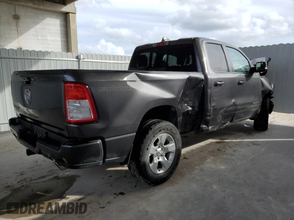 2021 Ram 1500 Lone Star z VIN 1C6RREBT8MN712516, wystawiony jako Copart lot #39752564 z przebiegiem Nie podano mil oraz Nie do naprawy • Non repairable. Historia ofert i sprzedaży dostępna na DreamBid. Obrazek 3.