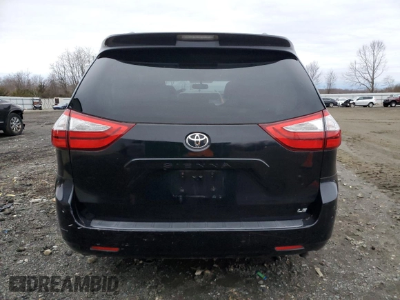 2015 Toyota Sienna LE AAS with VIN 5TDKK3DC4FS676241, listed as a Copart auction lot 83759014 with 133,659 mi miles and Salvage Title. Bid and sale history available at DreamBid. Image 6.