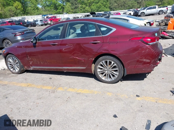 2015 Hyundai Genesis 3.8L with VIN KMHGN4JE3FU039163, listed as a IAAI auction lot 42050617 with 134,183 mi miles and . Bid and sale history available at DreamBid. Image 14.