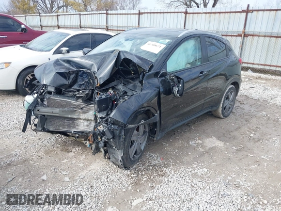2021 Honda HR-V EX with VIN 3CZRU6H53MM754876, listed as a IAAI auction lot 41708671 with 1 mi miles. Bid and sale history available at carsss.com. Image 2.