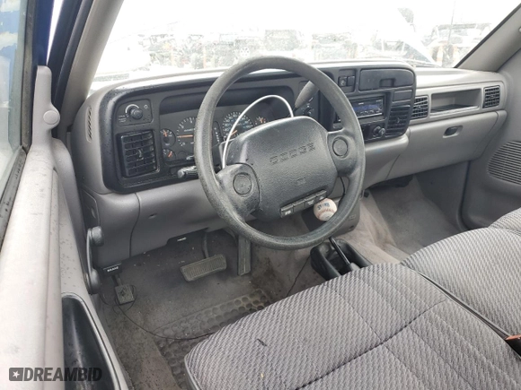 1996 Dodge Ram 1500 with VIN 1B7HF16YXTJ173883, listed as a Copart auction lot 71092674 with 144,323 mi miles and Salvage Title. Bid and sale history available at carsss.com. Image 8.