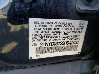 2002 Acura MDX with VIN 2HNYD18222H542910, listed as a Copart auction lot 48674384 with 218,282 mi miles and Salvage Title. Bid and sale history available at carsss.com. Image 15.