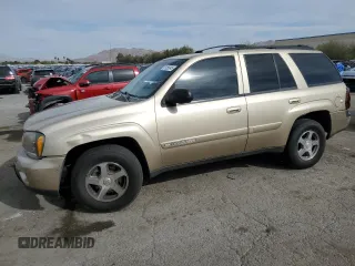 2004 Chevrolet TrailBlazer LT with VIN 1GNDS13S742215049, listed as a Copart auction lot 51256045 with 159,252 mi miles and Salvage Title. Bid and sale history available at DreamBid. Image 1.