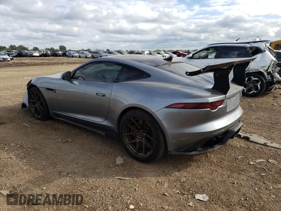 2015 Jaguar F-Type R z VIN SAJWA6DA8FMK19840, wystawiony jako Copart lot #68468183 z przebiegiem 67 743 mil mil oraz . Historia ofert i sprzedaży dostępna na DreamBid. Obrazek 2.