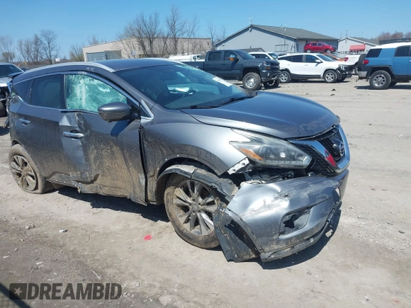 2018 Nissan Murano Platinum with VIN 5N1AZ2MH7JN182561, listed as a IAAI auction lot 42059371 with 94,859 mi miles and . Bid and sale history available at carsss.com. Image 14.