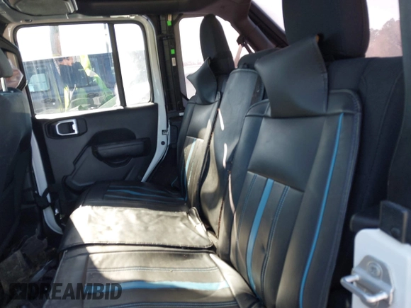 2023 Jeep Wrangler Rubicon with VIN 1C4JJXR64PW586369, listed as a IAAI auction lot 41587561 with 16,038 mi miles and . Bid and sale history available at DreamBid. Image 8.