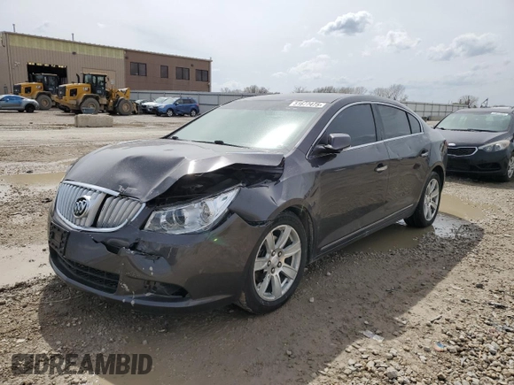 2013 Buick LaCrosse Leather with VIN 1G4GC5E32DF283862, listed as a Copart auction lot 51677475 with 167,976 mi miles and Salvage Title. Bid and sale history available at carsss.com. Image 1.