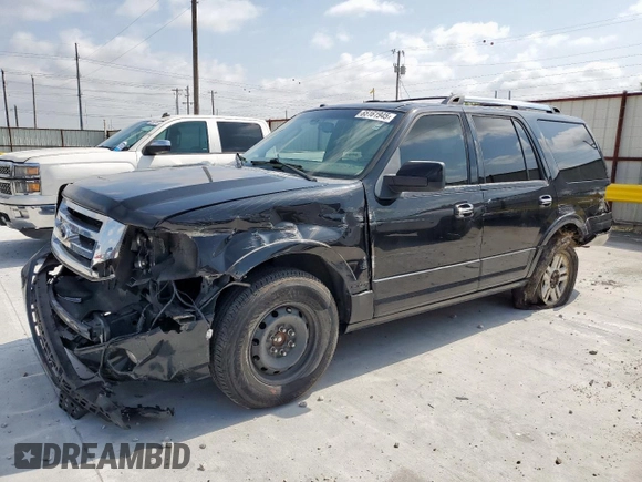 2014 Ford Expedition Limited z VIN 1FMJU2A51EEF25217, wystawiony jako Copart lot #65161945 z przebiegiem 97 886 mil mil oraz Czysty tytuł • Clean title. Historia ofert i sprzedaży dostępna na DreamBid. Obrazek 1.