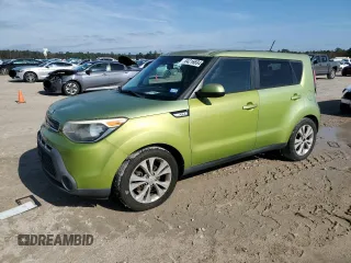 2015 Kia Soul + with VIN KNDJP3A57F7788383, listed as a Copart auction lot 84216694 with 105,423 mi miles and Clean Title. Bid and sale history available at carsss.com. Image 1.