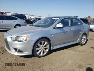 2012 Mitsubishi Lancer GT with VIN JA32U8FW0CU029775, listed as a Copart auction lot 76578364 with 180,217 mi miles and Salvage Title. Bid and sale history available at carsss.com. Image 1.