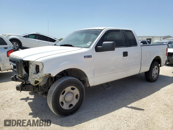2008 Ford F-150 STX with VIN 1FTRX12W18KE99286, listed as a Copart auction lot 52509345 with Not Provided miles and Salvage Title. Bid and sale history available at carsss.com. Image 1.