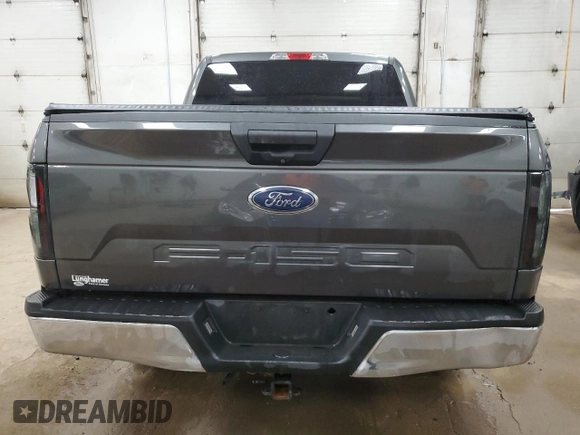 2018 Ford F-150 XL with VIN 1FTEW1E56JFD53534, listed as a Copart auction lot 53043895 with 182,396 mi miles and Clean title. Bid and sale history available at DreamBid. Image 6.