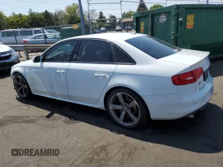 2014 Audi S4 Premium Plus with VIN WAUBGAFL6EA071441, listed as a Copart auction lot 65486104 with 105,621 mi miles and Salvage Title. Bid and sale history available at carsss.com. Image 2.
