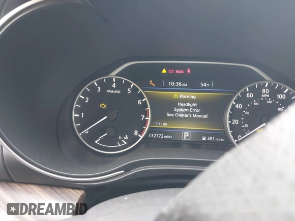 2016 Nissan Maxima Platinum with VIN 1N4AA6AP6GC430274, listed as a IAAI auction lot 41443184 with 132,772 mi miles and . Bid and sale history available at DreamBid. Image 7.