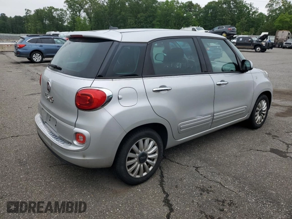 2015 FIAT 500L Easy z VIN ZFBCFABH2FZ033545, wystawiony jako Copart lot #59079275 z przebiegiem 138 473 mil mil oraz Czysty tytuł • Clean title. Historia ofert i sprzedaży dostępna na DreamBid. Obrazek 3.