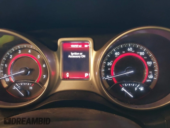 2013 Dodge Journey SXT with VIN 3C4PDCBG1DT674911, listed as a IAAI auction lot 41713407 with 153,757 mi miles and . Bid and sale history available at DreamBid. Image 7.