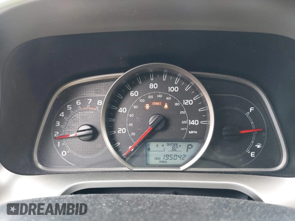 2013 Toyota RAV4 XLE with VIN JTMRFREV1DD002160, listed as a IAAI auction lot 42096185 with 195,042 mi miles. Bid and sale history available at carsss.com. Image 7.