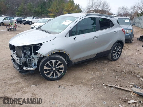 2021 Buick Encore Preferred with VIN KL4CJESM6MB372518, listed as a IAAI auction lot 41849687 with 73,509 mi miles. Bid and sale history available at carsss.com. Image 23.