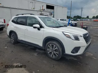 2023 Subaru Forester Limited z VIN JF2SKAPC8PH549760, wystawiony jako Copart lot #58926335 z przebiegiem 11 009 mil mil oraz Szkoda całkowita • Salvage title. Historia ofert i sprzedaży dostępna na DreamBid. Obrazek 4.