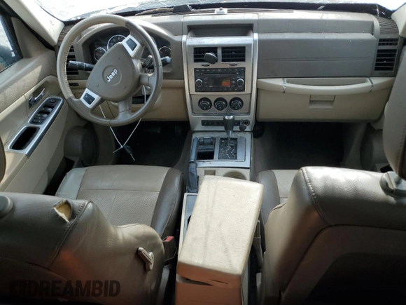 2008 Jeep Liberty Limited with VIN 1J8GN58K88W178372, listed as a Copart auction lot 51096975 with 160,485 mi miles and Non Repairable. Bid and sale history available at DreamBid. Image 8.