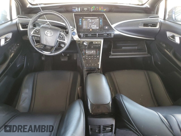 2017 Toyota Mirai with VIN JTDBVRBD6HA002324, listed as a Copart auction lot 57705545 with 69,316 mi miles and Salvage title. Bid and sale history available at DreamBid. Image 8.