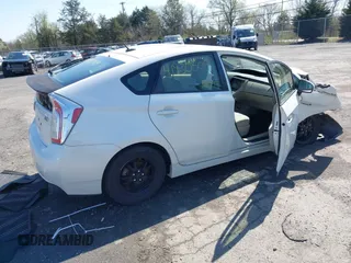 2012 Toyota Prius One with VIN JTDKN3DU3C5459734, listed as a IAAI auction lot 41930505 with 165,000 mi miles. Bid and sale history available at carsss.com. Image 4.
