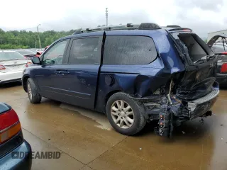2006 Kia Sedona LX with VIN KNDMB233766096955, listed as a Copart auction lot 64966334 with 213,901 mi miles and Salvage Title. Bid and sale history available at carsss.com. Image 2.