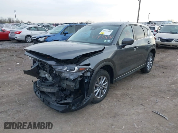 2023 Mazda CX-5 2.5 S Select Package with VIN JM3KFBBM1P0143222, listed as a IAAI auction lot 41933031 with 22,251 mi miles. Bid and sale history available at carsss.com. Image 17.