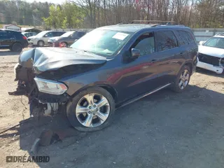 2014 Dodge Durango Limited with VIN 1C4RDJDG3EC307015, listed as a IAAI auction lot 41844798 with 206,252 mi miles. Bid and sale history available at carsss.com. Image 2.