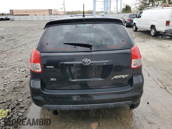 2003 Toyota Matrix Std with VIN 2T1KR32E93C087710, listed as a Copart auction lot 53231715 with 196,375 mi miles and Salvage Title. Bid and sale history available at DreamBid. Image 6.